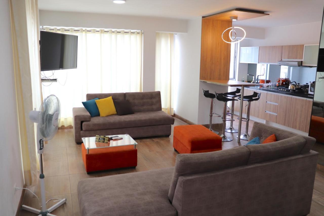 リマResidencial Cafferataアパートメント エクステリア 写真